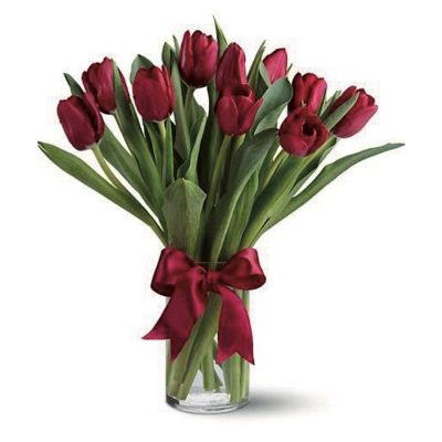 bouquet di tulipani di frida's a domicilio con cosaporto.