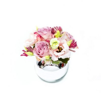 Maria Luisa Rocchi Flowers in boule di vetro. a domicilio con cosaporto.