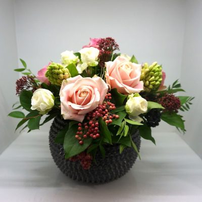 Vaso cesellato Maria Luisa Rocchi Flowers