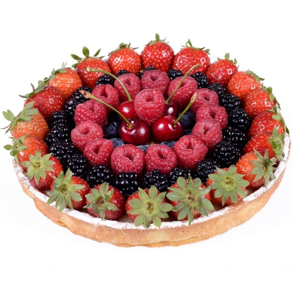 Crostata frutta fresca di stagione Gerla consegna a domicilio Cosaporto