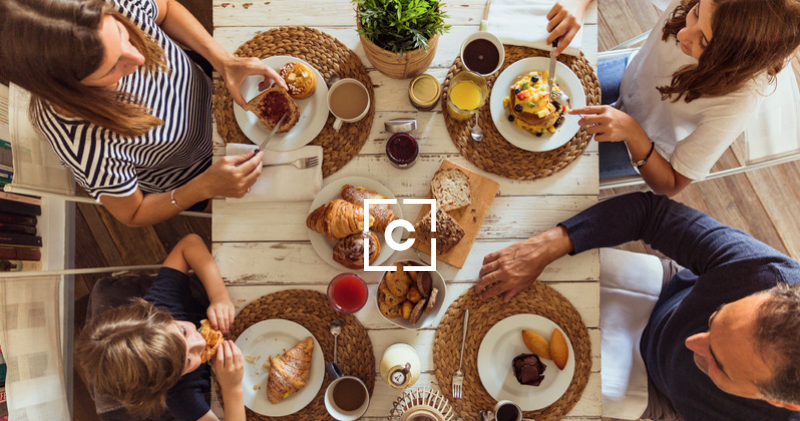 Colazione in famiglia Cosaporto