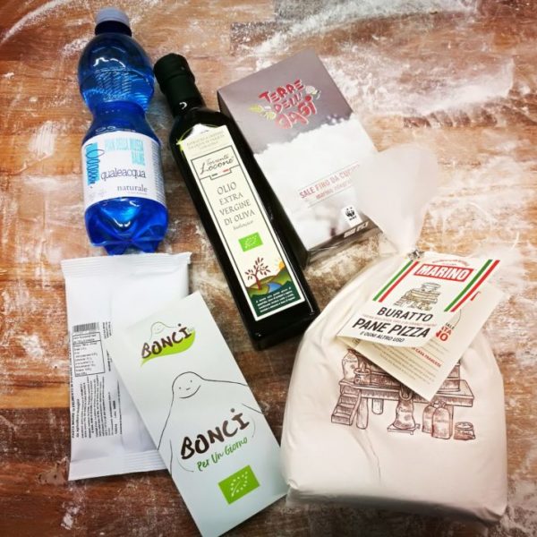 Kit Pizza fai da Te Bonci. a domicilio con cosaporto