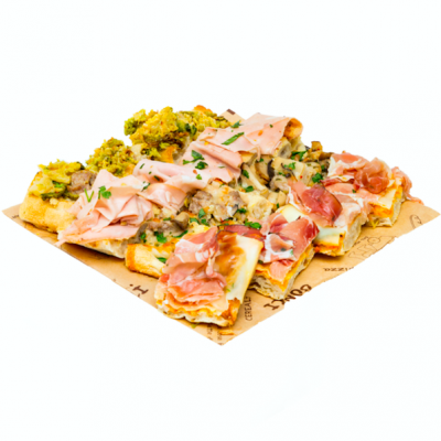 aperitivo pizza di Bonci.