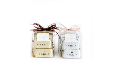 Segnaposto Cubotto Mini Giandujotti gerla a domicilio con cosaporto