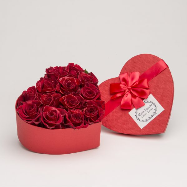 Cosaporto Segantin Atelier rose rosse. A domicilio con Cosaporto.