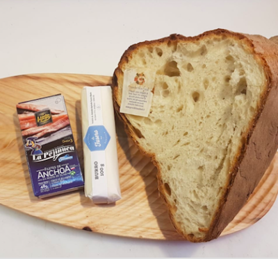 Box acciughe del Cantabrico di latteria bera a domicilio con cosaporto.