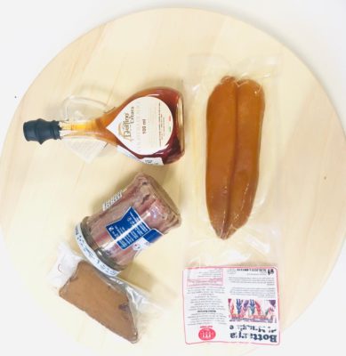 meditteraneo box hqf bottarga alici muggine sarda tonno rosso cosaporto gourmet special