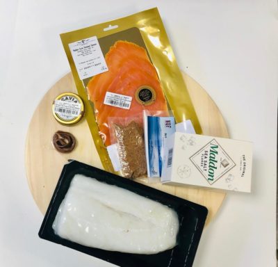 mare box meditteraneo special gourmet hqf salmone acciughe caviale baccala merluzzo cosaporto