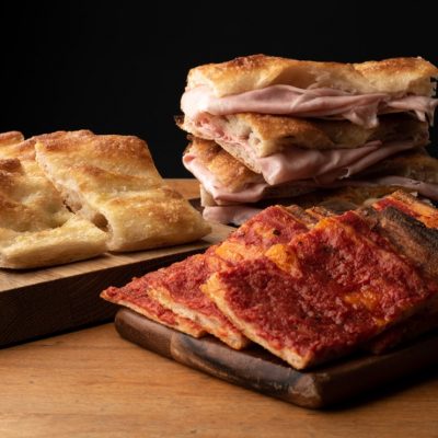 pizza vari gusti antico forno roscioli