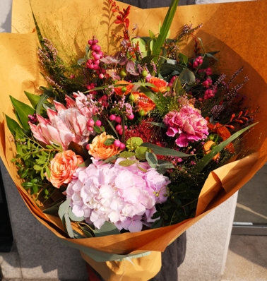 Consegna a domicilio Bouquet Aalina Coral Cosaporto