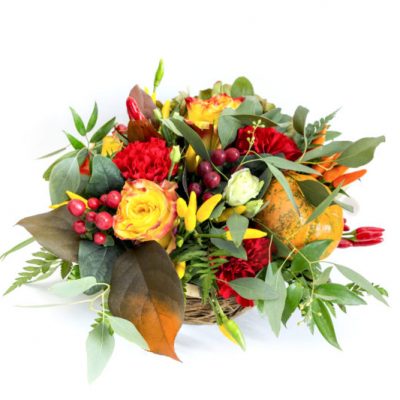 Centrotavola autunnale Marco Segantin Atelier. A domicilio con Cosaporto