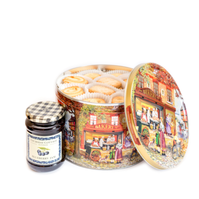 Cosaporto consegna a domicilio Scatola Biscotti e Confettura inglese