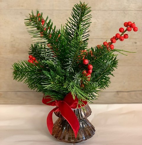 composizione alberello di natale a domicilio cosaporto