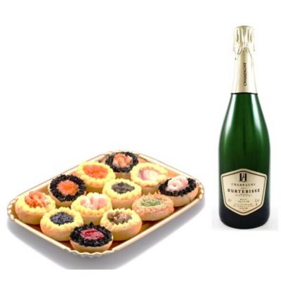 tartinparty con champagne a domicilio con cosaporto