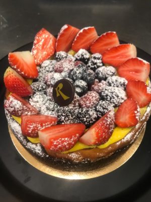 Torta Cheesecake caffè roscioli a domicilio con cosaporto.