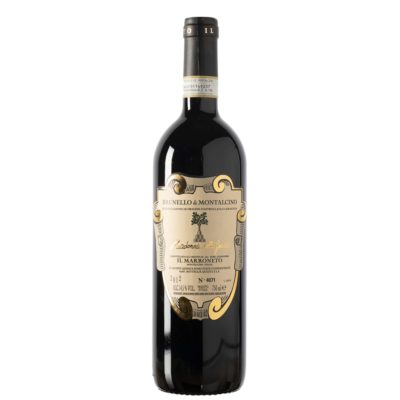 Brunello di Montalcino 'Madonna delle Grazie' Il Marroneto cantina di franco e cosaporto