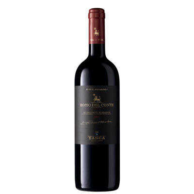 Rosso del Conte (Nero d'Avola) Tasca d’Almerita Sicilia 2014 la cantina di franco e cosaporto