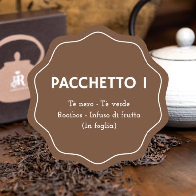 assortimento di tè in foglia a scelta la reggia del tè e cosaporto