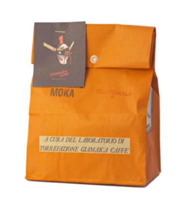 Caffè torrefazione Giamaica Caffè sia in grani che macinato moka in pacchi da 250gr. Miscela 100% arabica Afribon o monorigine 100% arabica Guatemala a domicilio cosaporto