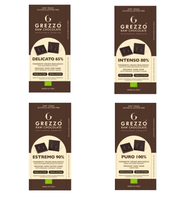 Tavolette Cioccolato crudo Grezzo Cosaporto