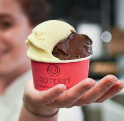 foto di un gelato bompiani cosaporto