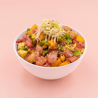 consegna a domicilio del Poke White Fish di Poke House Milano Cosaporto.it