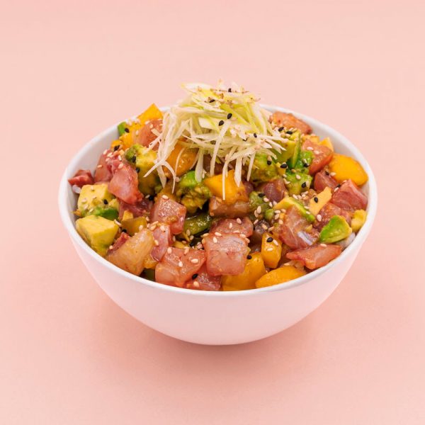 consegna a domicilio del Poke White Fish di Poke House Milano Cosaporto.it