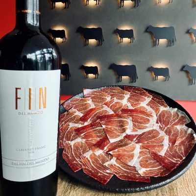 jambon patanegra e Botega Fin del mundo