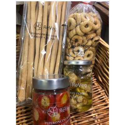 Box Aperitivo salato Reveg FRuit consegna a domicilio con Cosaporto