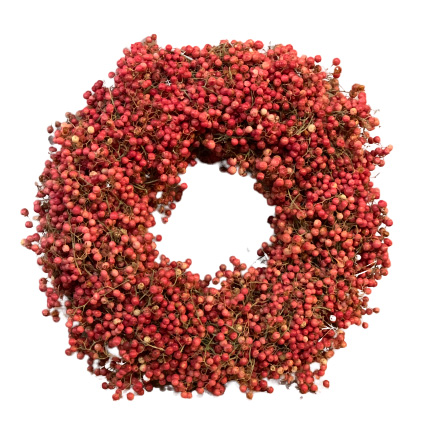 Ghirlanda di pepe rosa Frida's roma consegna a domicilio di Cosaporto