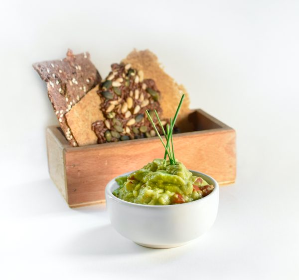 guacamole di Écru Raw Food e cosaporto