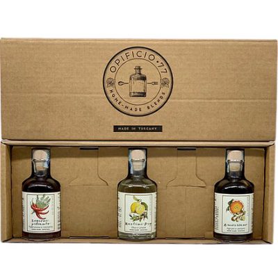 Box regalo 3 Cocktails monodose Opificio 77 consegna a domicilio con Cosaporto