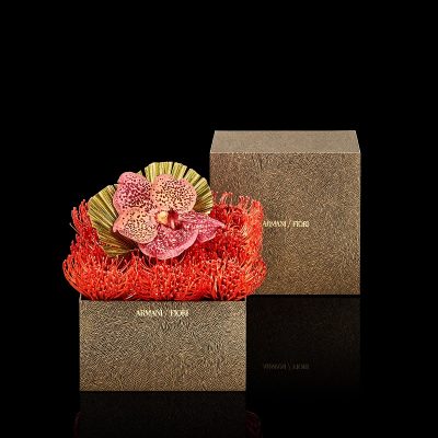 box-floreale-marrone-consegna-domicilio-cosaporto