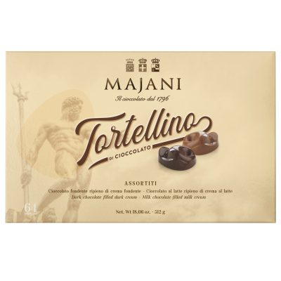 Scatola Tortellino di Cioccolato di Majani e cosaporto