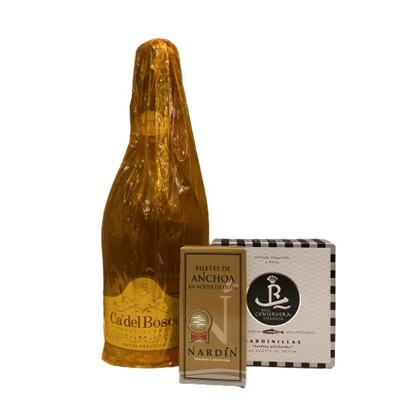 aperitivo-spagnolo-franciacorta-ca'-del-bosco-acciughe-nardin-consegna-domicilio-cosaporto