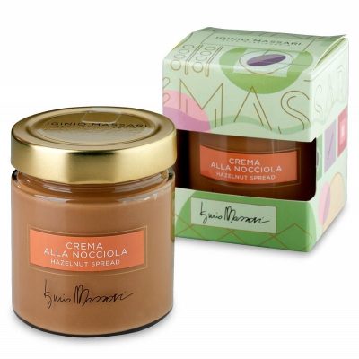 Cosaporto offre la consegna a domicio della Crema spalmabile alla nocciola di Iginio Massari