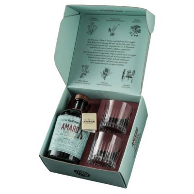 kit-amaro-dente-di-leone-due-bicchieri-rcr-timeless-consegna-domicilio-cosaporto