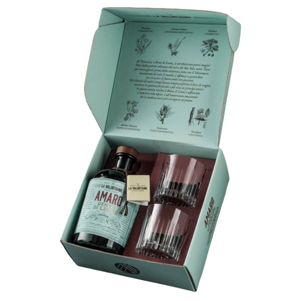 kit-amaro-dente-di-leone-due-bicchieri-rcr-timeless-consegna-domicilio-cosaporto