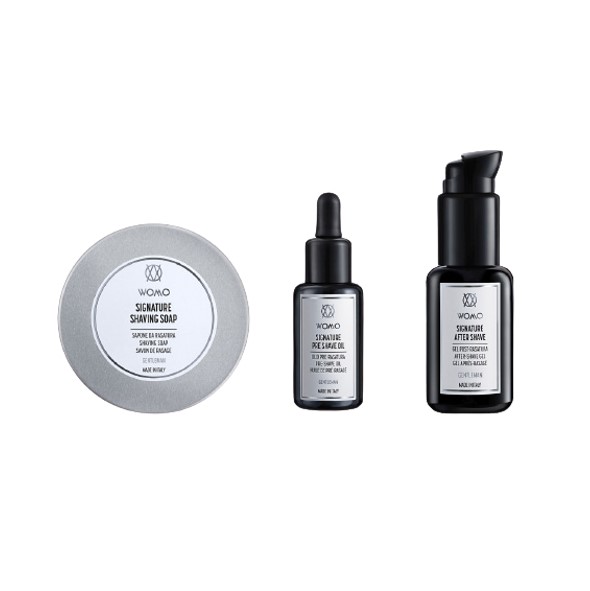 Kit Gentleman Shaving di WOMO e cosaporto