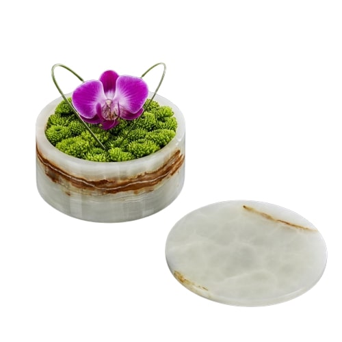 cofanetto onice armani fiori consegna domicilio cosaporto