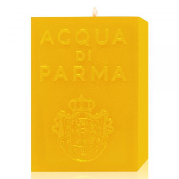 candela cubo gialla