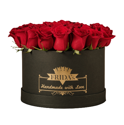 Cappelliera Rose Rosse Frida's consegna a domicilio con Cosaporto