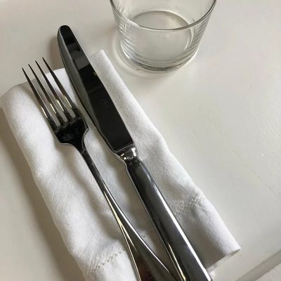 Noleggio Set Posate Executive Serena Barbieri consegna a domicilio con Cosaporto