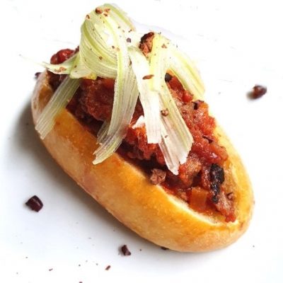 hot dog alla vaccinara consegna domicilio con cosaporto