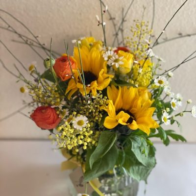 BOUQUET FIORI IN VASO