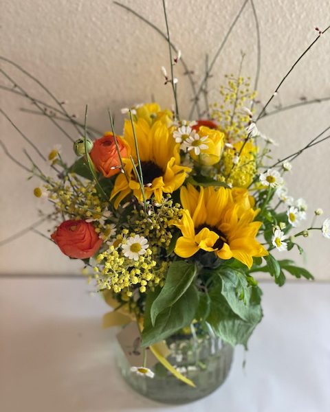 BOUQUET FIORI IN VASO