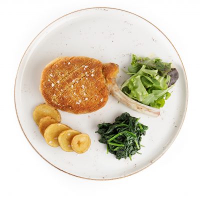 Costoletta di vitello alla milanese Sadler consegna a domicilio con Cosaporto