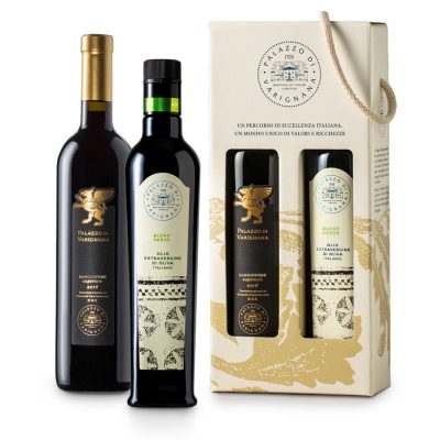 Cofanetto Vino e Olio di Palazzo di Varignana consegna a domicilio con Cosaporto