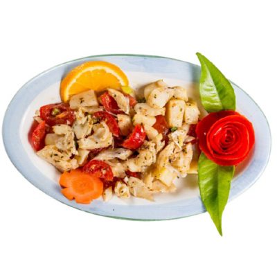 Insalata messinese Sicilia in Bocca consegna a domicilio con Cosaporto