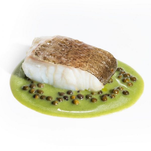 Merluzzo al pepe verde Matias Perdomo di ROC consegna a domicilio con Cosaporto